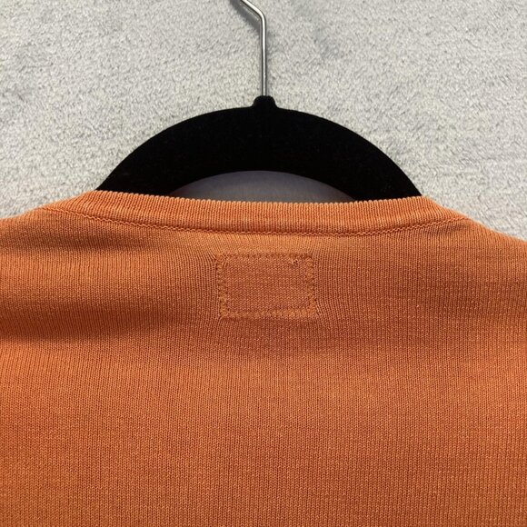C.P. Company Italy Sweater Mens XL (52) Orange Lens Crewneck Pullover Jumper - Picture 13 of 14